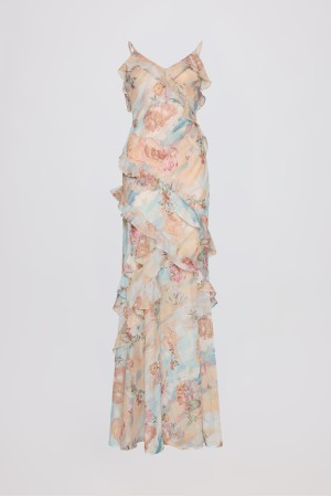 MERMAID RUFFLE DRESS