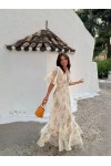 BUTTER BLOSSOM LONG DRESS