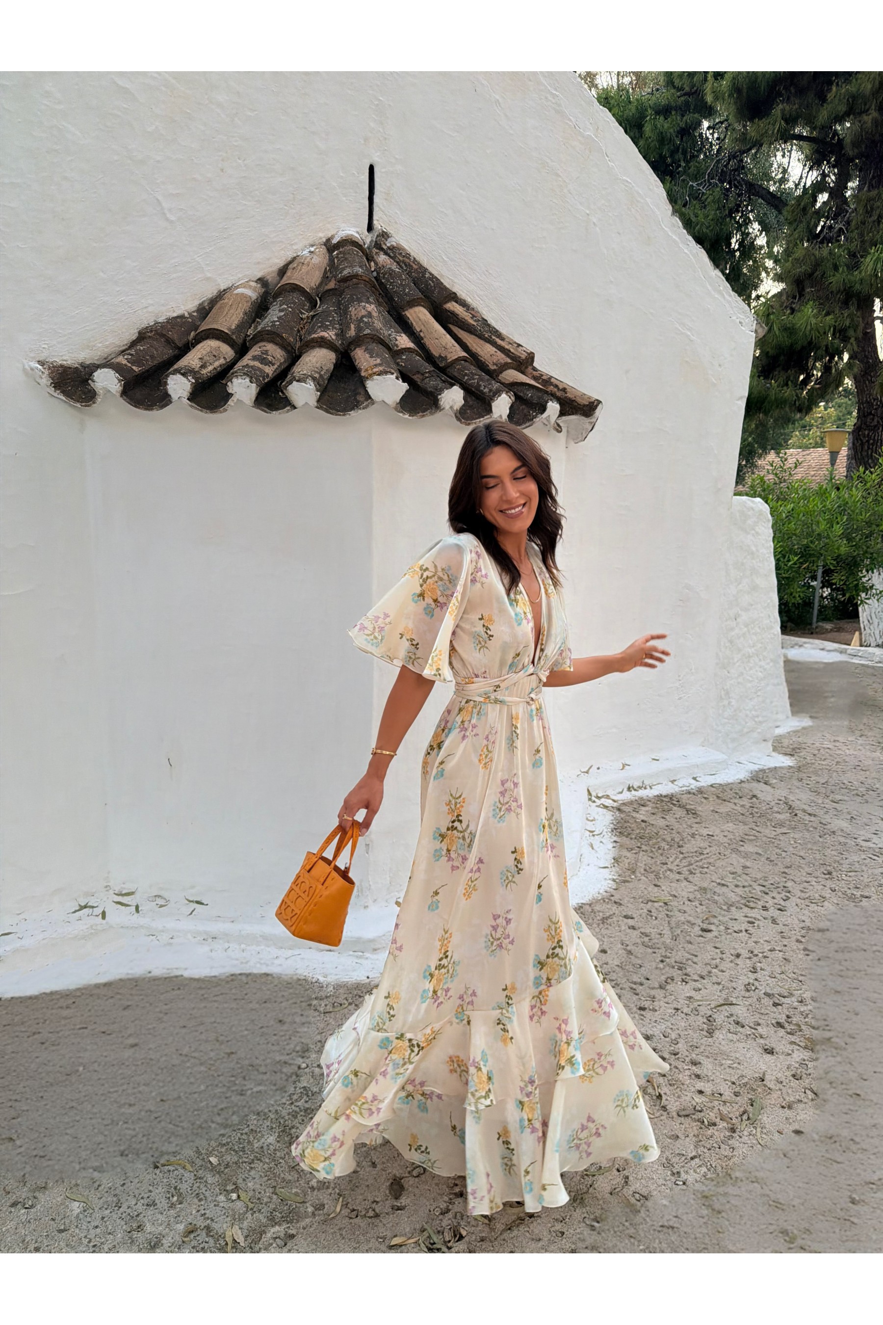 BUTTER BLOSSOM LONG DRESS