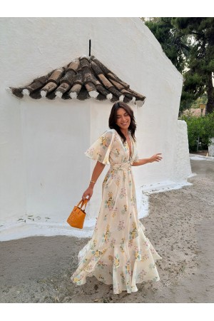 BUTTER BLOSSOM LONG DRESS