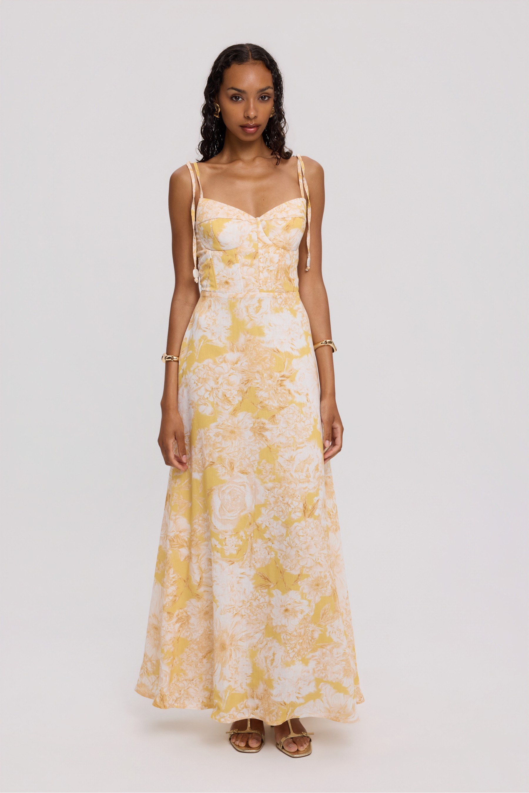 SOLENE LINEN DRESS