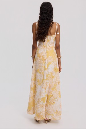 SOLENE LINEN DRESS