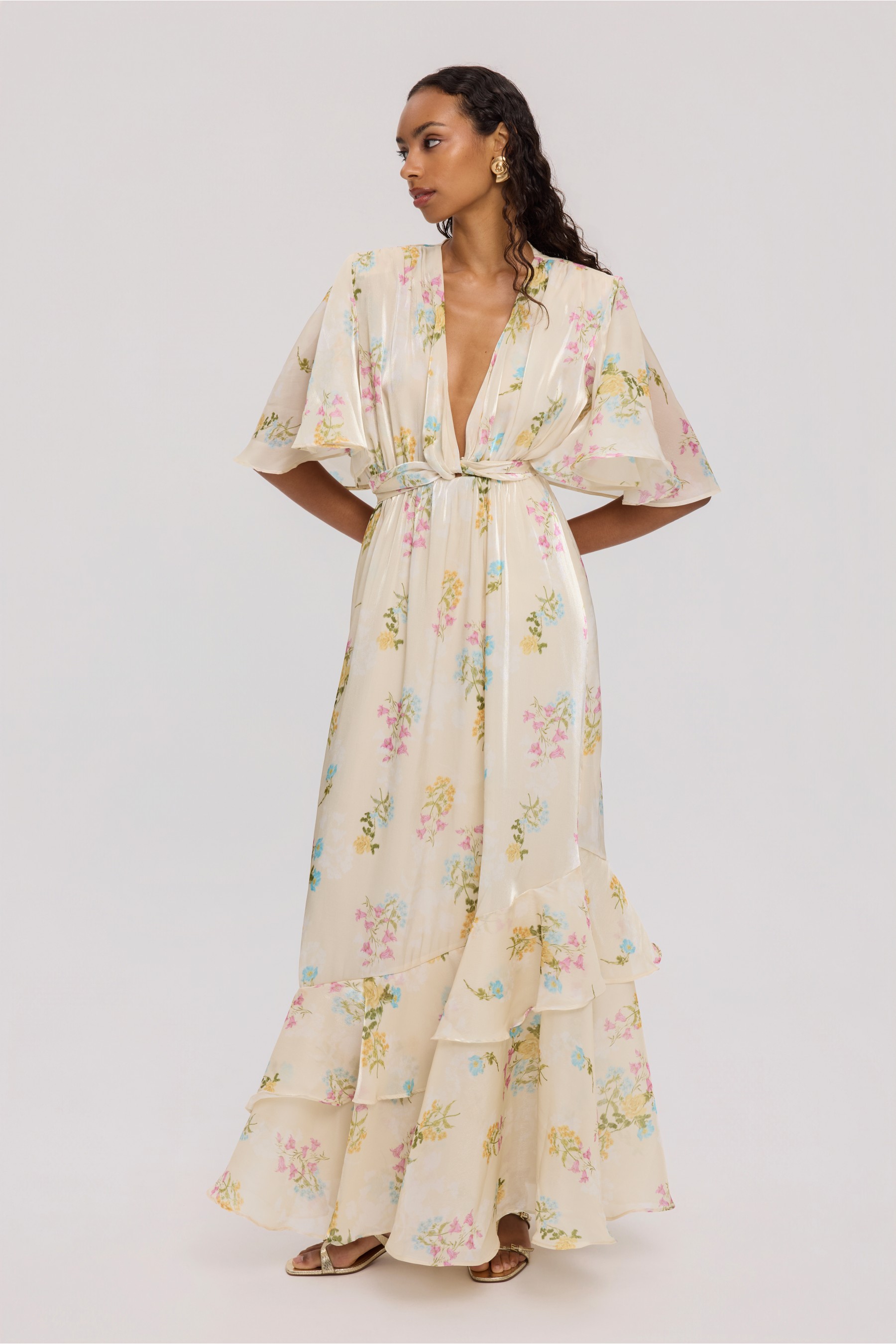 BUTTER BLOSSOM LONG DRESS