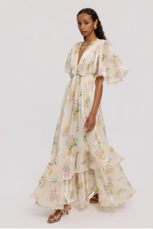 BUTTER BLOSSOM LONG DRESS