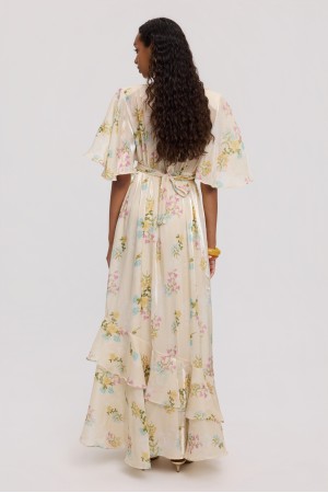 BUTTER BLOSSOM LONG DRESS