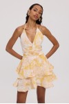 SOLENE LINEN MINI DRESS