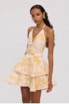 SOLENE LINEN MINI DRESS