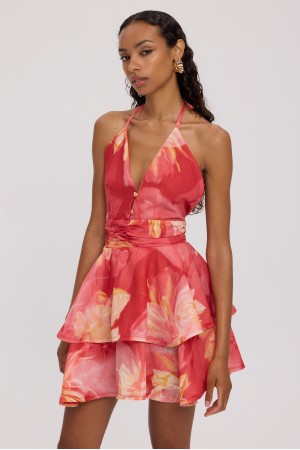 SUNKISSED LINEN MINI DRESS