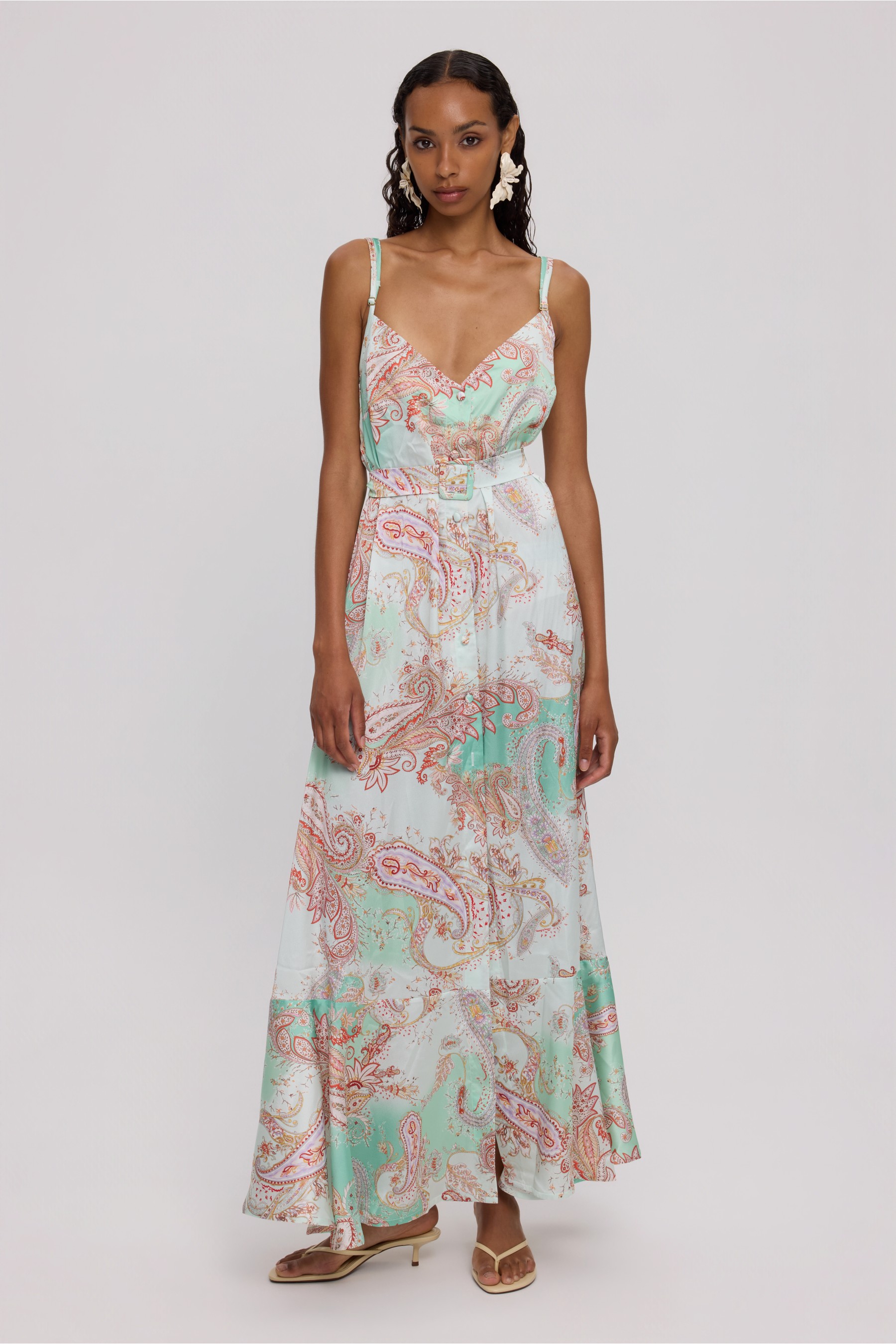 KIMOLOS LONG SHIRTDRESS