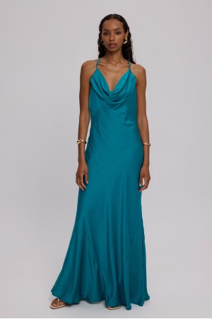 EFFIE DRESS PETROL