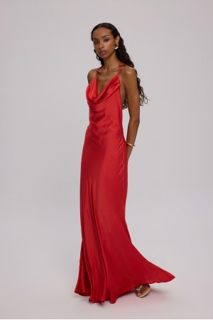 EFFIE DRESS RED