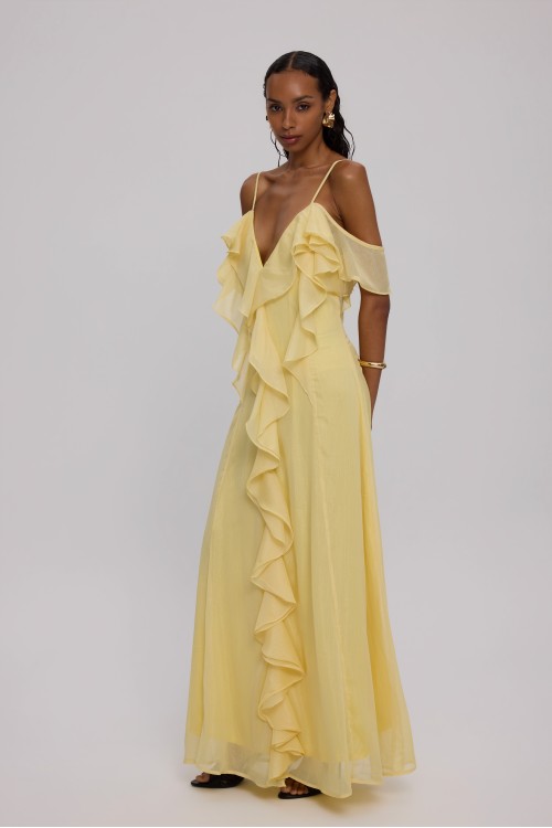 AGAPI DRESS YELLOW