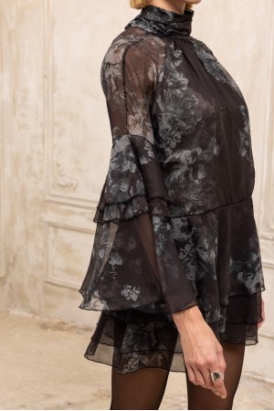 Misty Mini Ruffle Dress