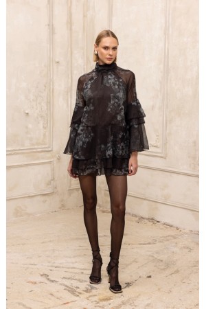 Misty Mini Ruffle Dress