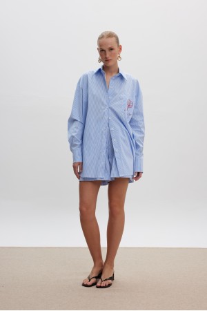 La Vie En Ciel Ciel Stripes Shirt