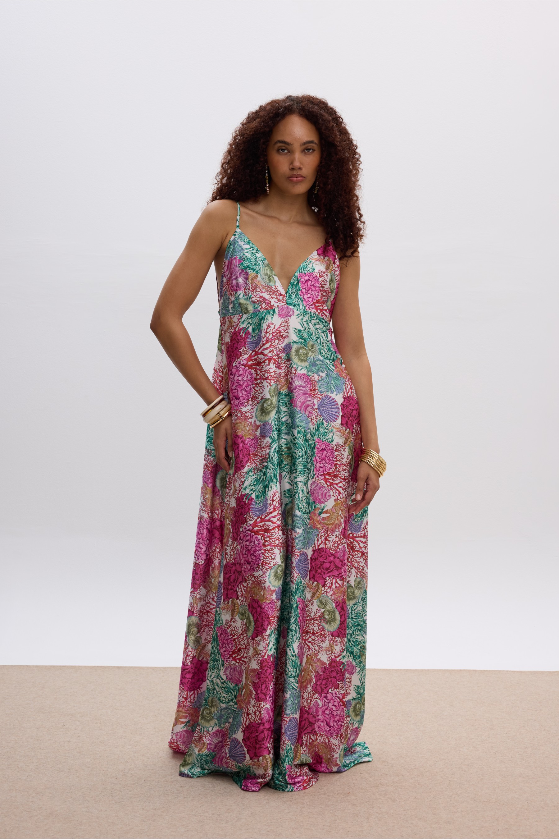 Seashell Backless Dress