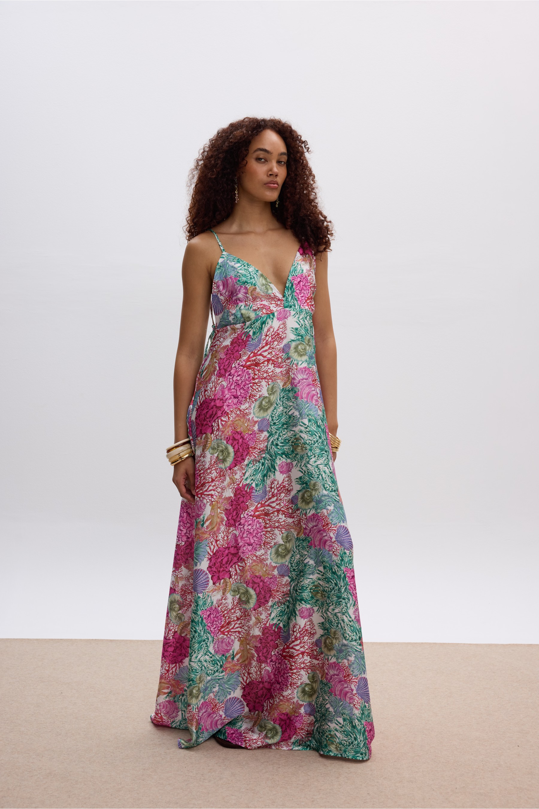 Seashell Backless Dress