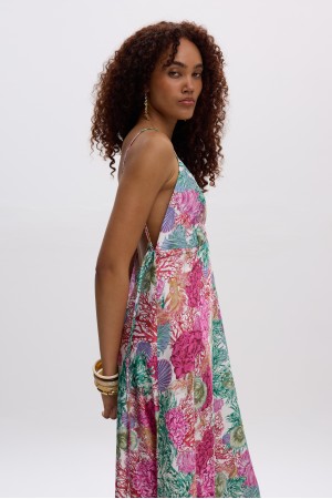 Seashell Backless Dress