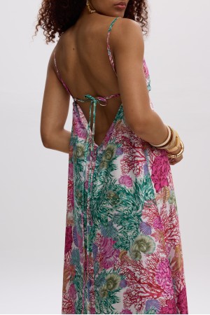 Seashell Backless Dress
