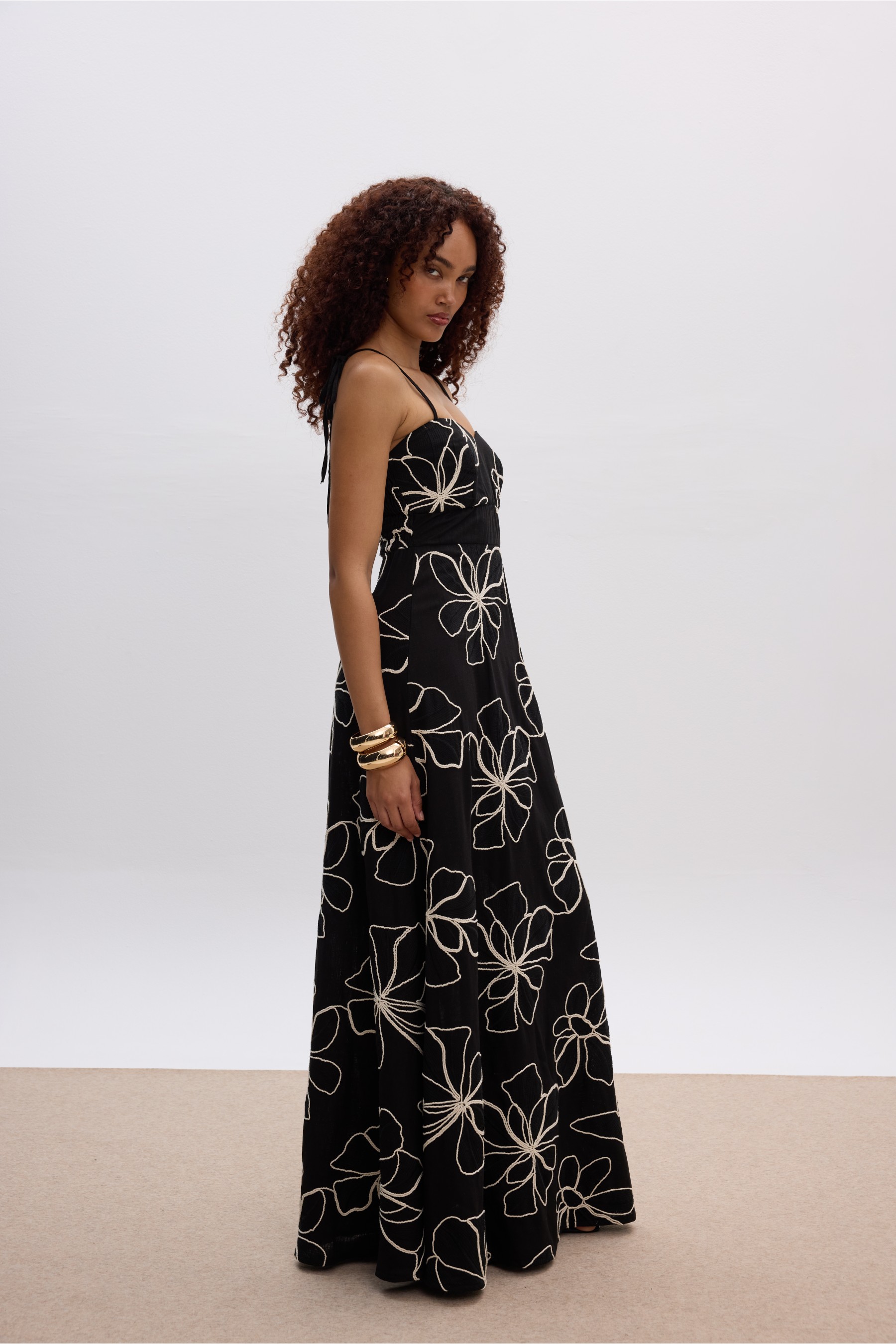 Herene Embroidered Dress