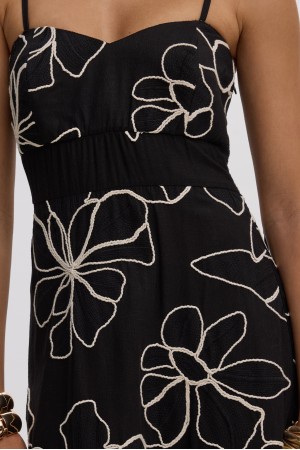Herene Embroidered Dress