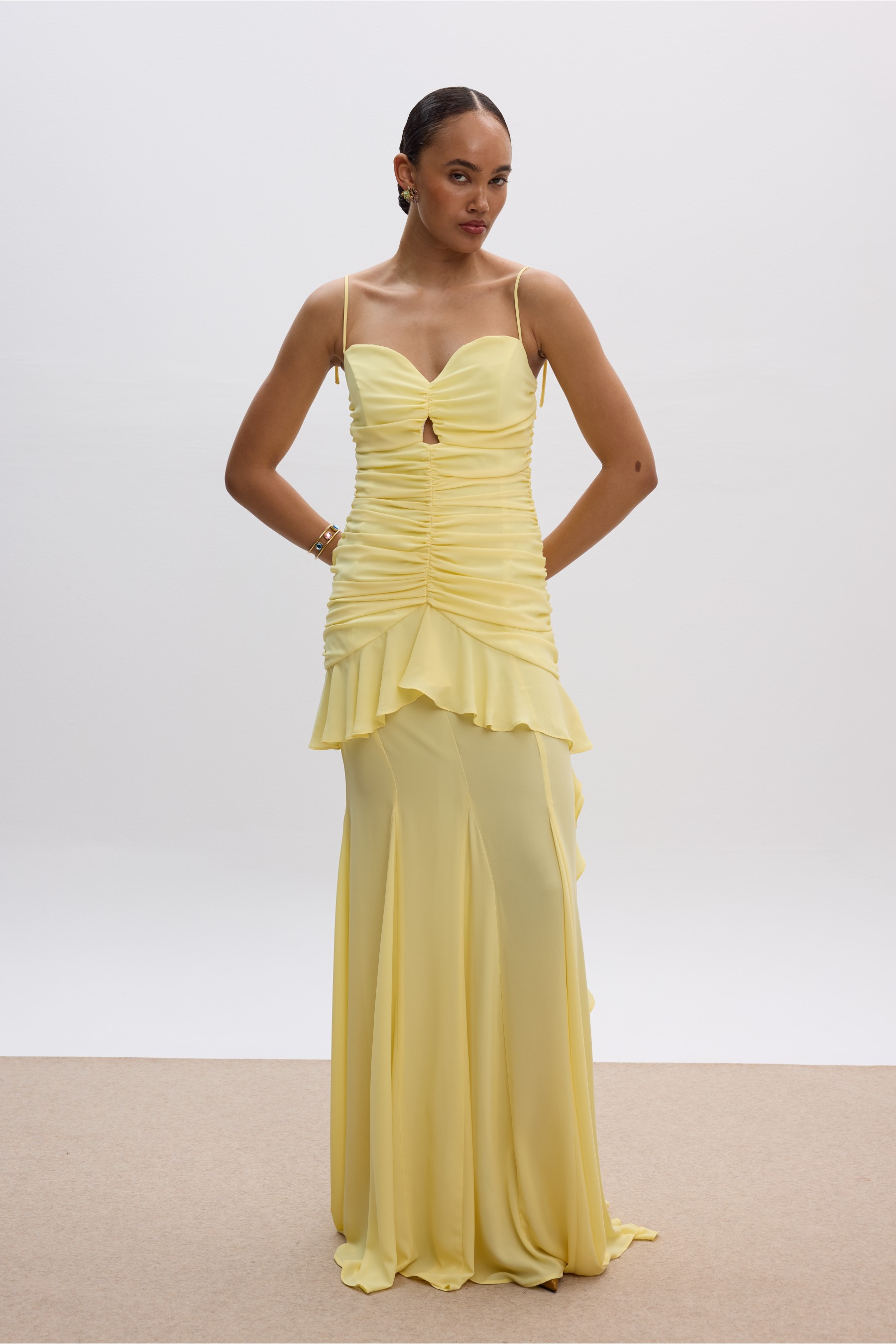 Dimitra Dress Yellow