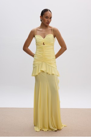 Dimitra Dress Yellow