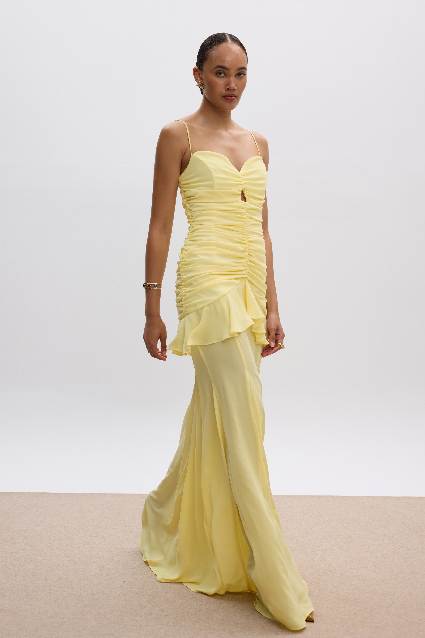 Dimitra Dress Yellow