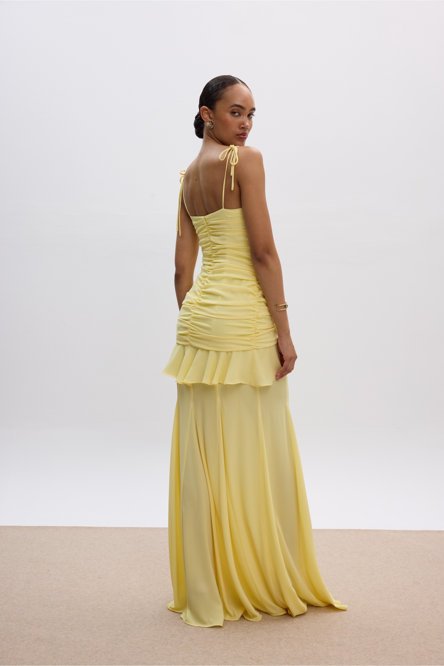 Dimitra Dress Yellow