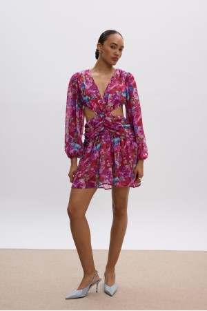 Cosmopolitan Mini Cut-Out Dress