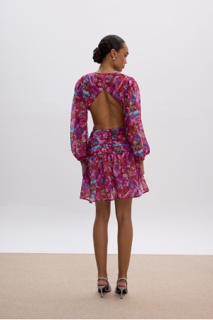 Cosmopolitan Mini Cut-Out Dress