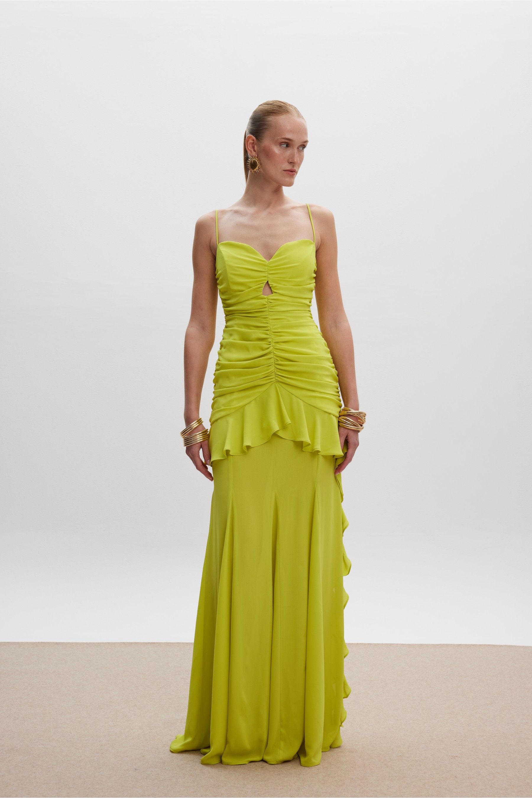 Dimitra Dress Lime