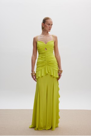 Dimitra Dress Lime