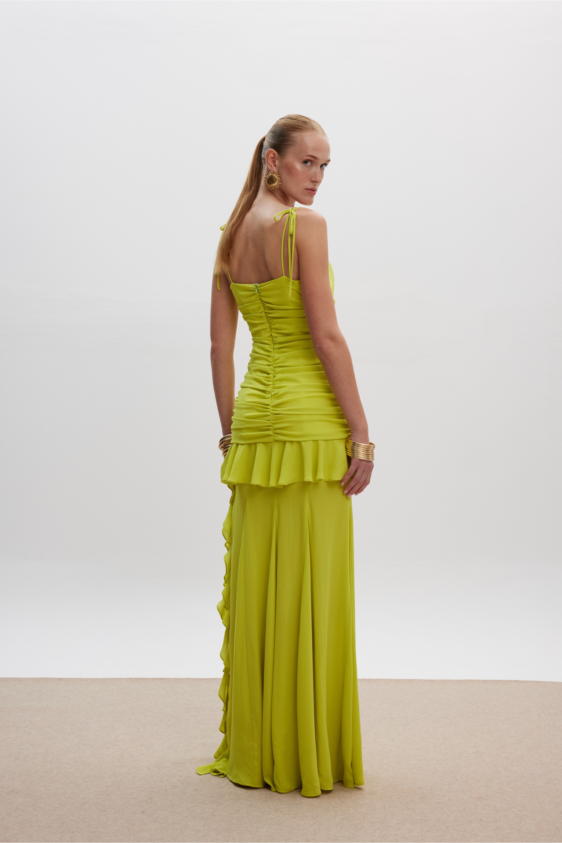 Dimitra Dress Lime