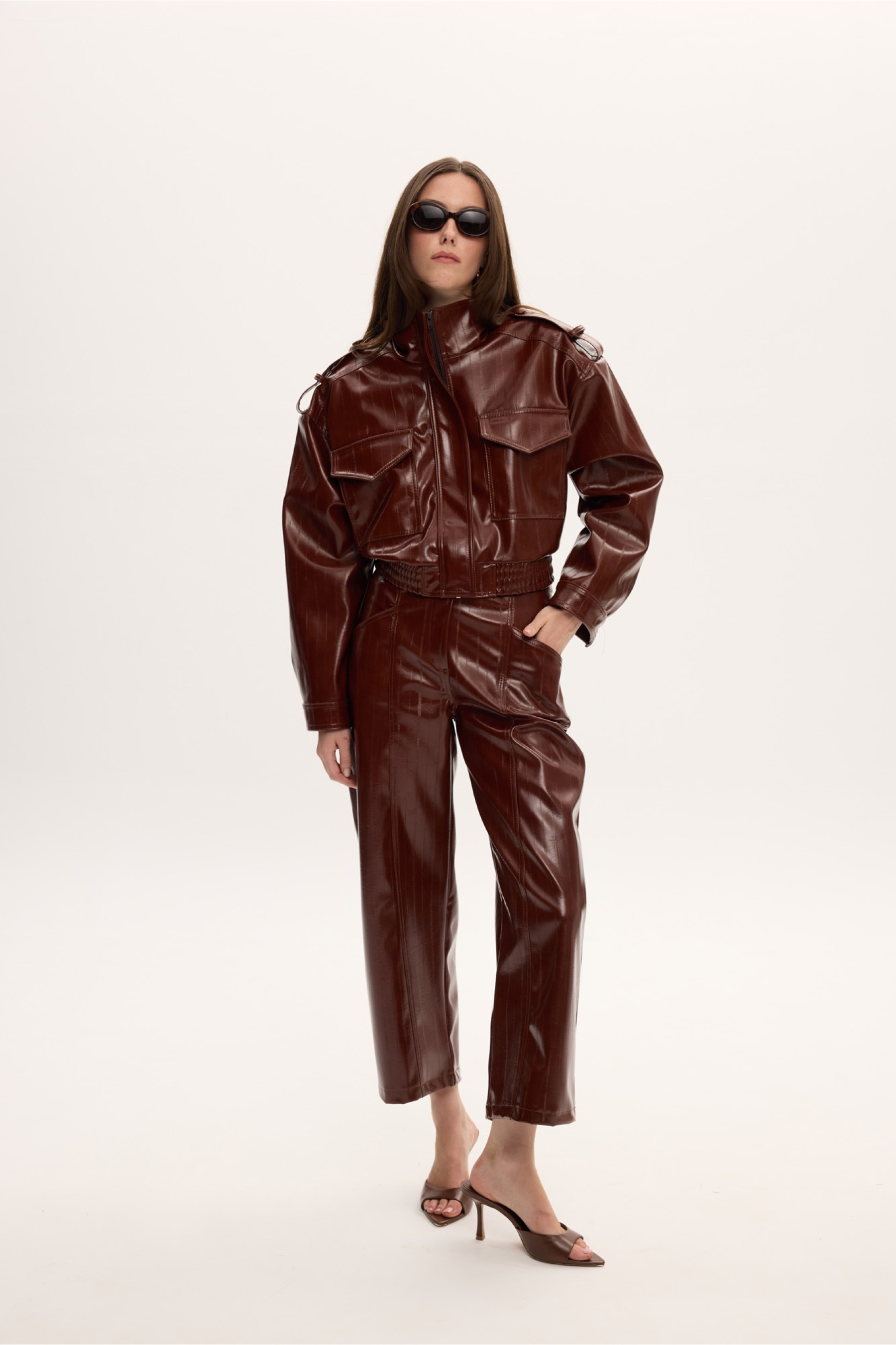 KYLIE JACKET BROWN