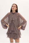 MELANIE DRESS GREY