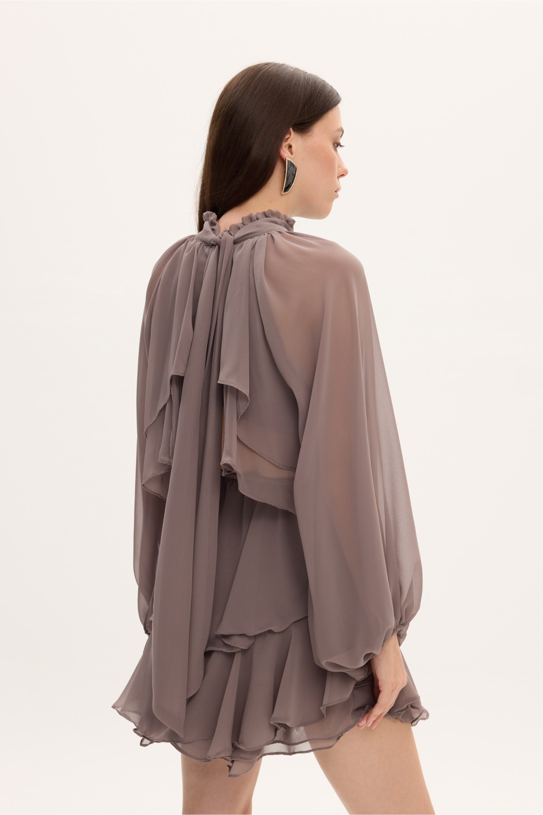 MELANIE DRESS GREY