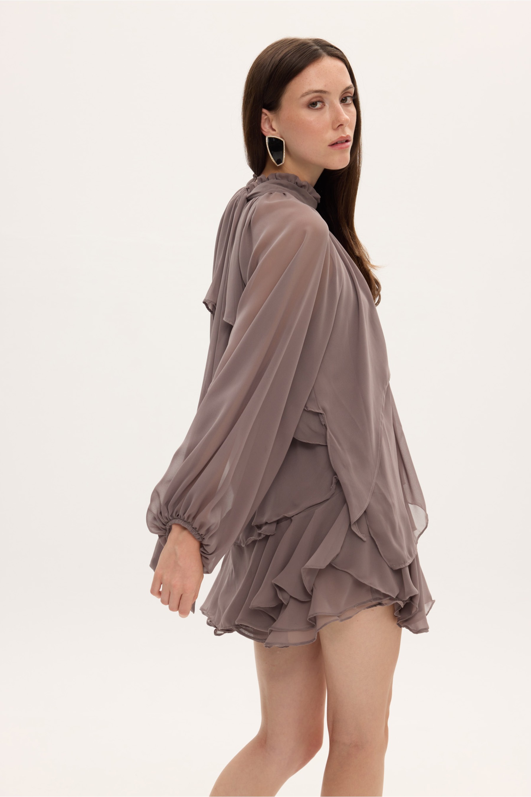 MELANIE DRESS GREY
