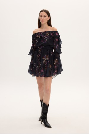 ELIZA FLORAL MINI DRESS