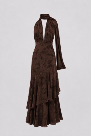 BLAIR BROWN LONG DRESS