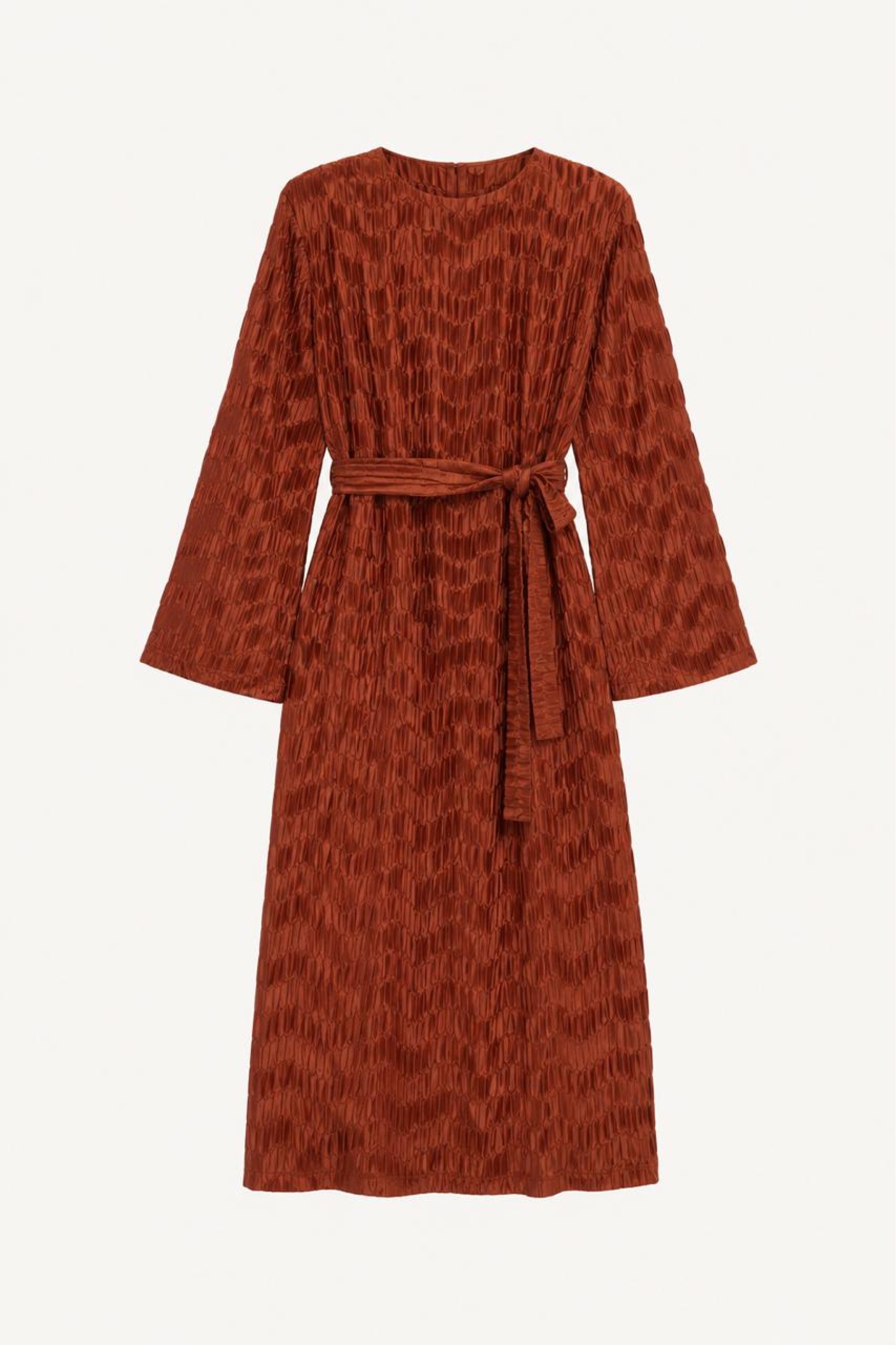 SOPHIA MIDI PLISSE DRESS