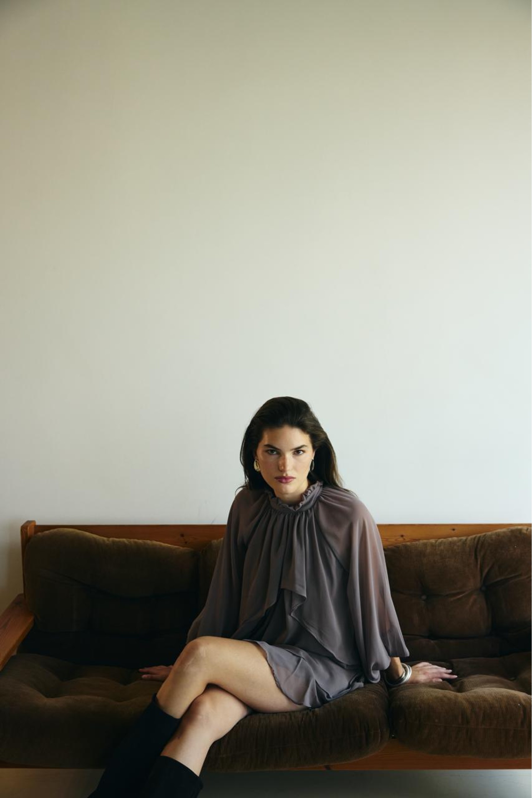 MELANIE DRESS GREY
