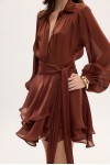 CLIO SKIRT TOBACCO