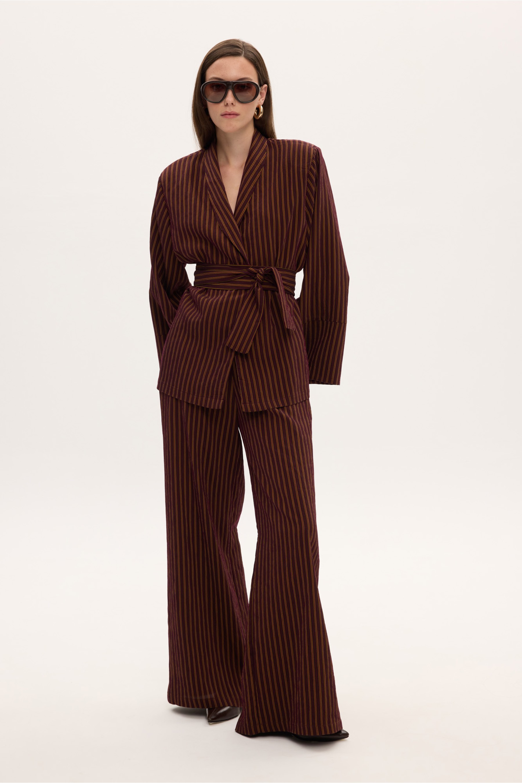 STRIPPED PYJAMA SET