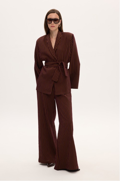 STRIPPED PYJAMA SET