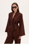 STRIPPED PYJAMA SET
