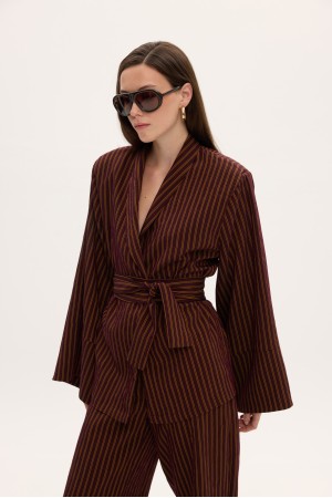 STRIPPED PYJAMA SET