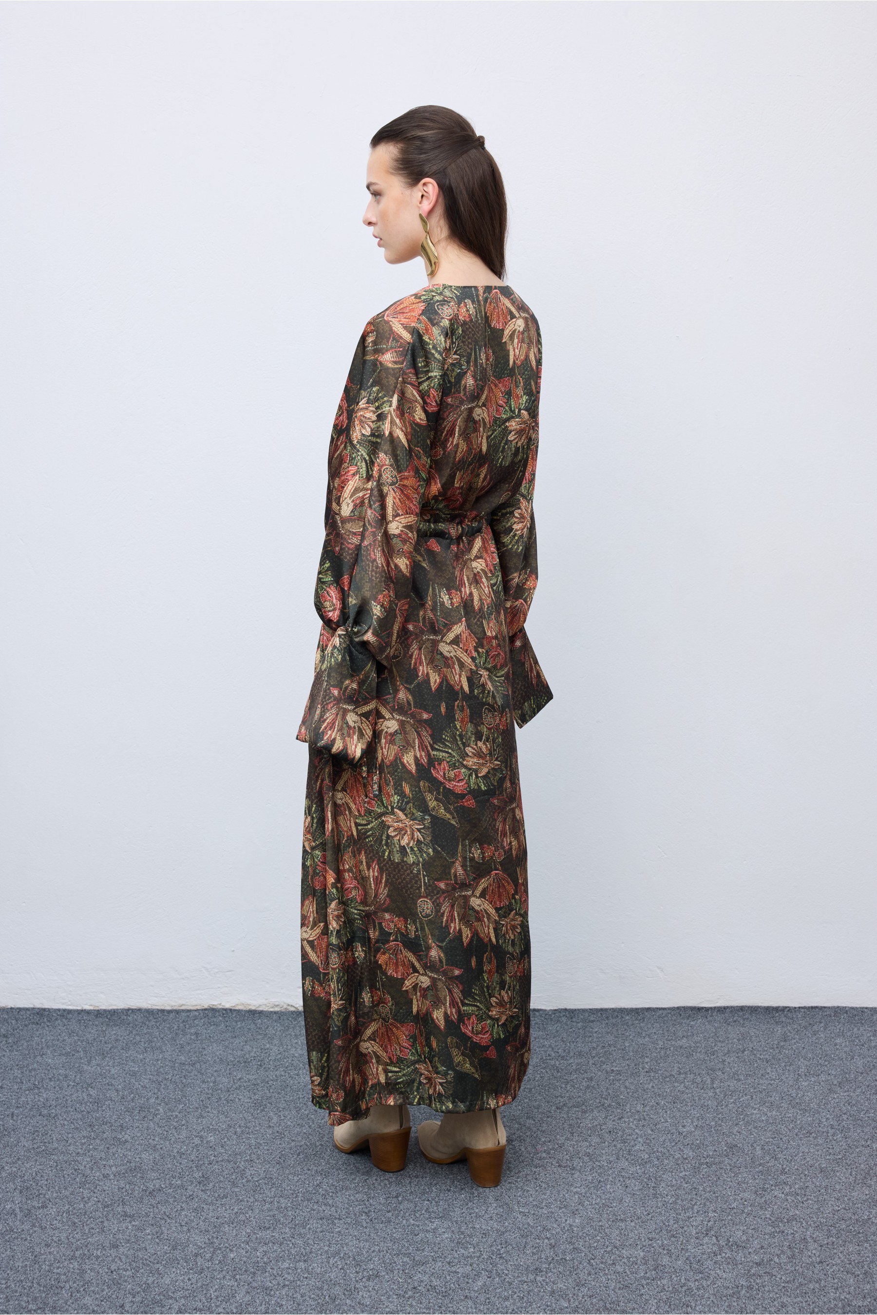 Mosaic Oasis Midi Dress