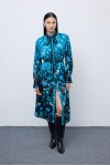 Skyfall Bloom Shirtdress
