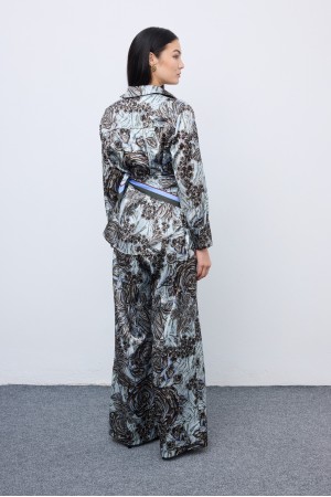 Mosaic Silver Anthesis Pyjama Set